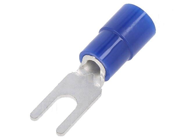 Uiteinde: vork; M3; Ø: 3,2mm; 1,04÷2,63mm2; klemmen; voor draad Uiteinde: vork; M3; Ø: 3,2mm; 1,04÷2,63mm2; klemmen; voor draad